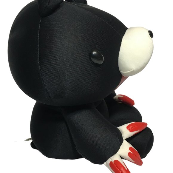 Gloomy Bear Black Nylon Spandex Bean Bag Plush Doll Stuffed Anime Chax-GP 12" - Picture 4 of 9
